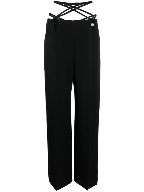 V-Wire trousers DION LEE | C2104R23BLACK